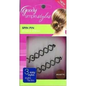  Goody Simple Styles Updo Spin Pin (6 Pack) Health 