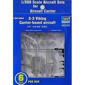   Viking Aircraft Set for USS Nimitz 6 Box 1 350 Trumpeter Toys & Games