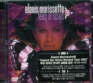 ALANIS MORISSETTE   Feast On Scraps CD+DVD *SEALED*  