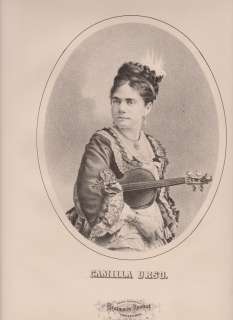 18 Original Famous Women 1800s Opera Singers & Music  