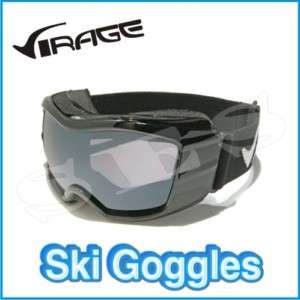 Virage Youth Ski Goggles Snow Snowboard Black  