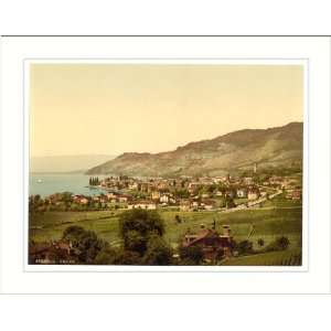  Vevey general view Geneva Lake Switzerland, c. 1890s, (M 