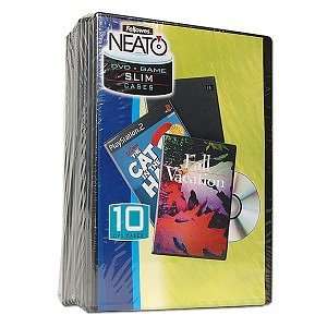  Fellowes DVD/Game Cases 10 Pack: Electronics