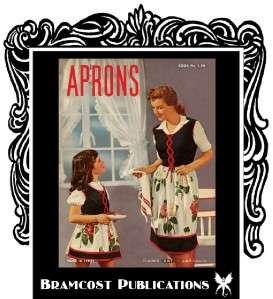 Vintage Apron Pattern Book (21 Styles for Sewing)  