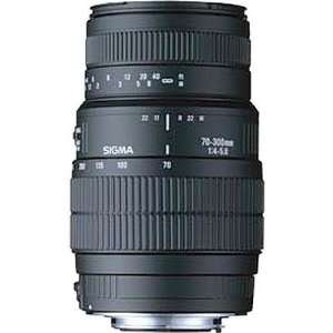 SIGMA LENS 70 300mm f/4 5.6 DL Macro Super SLR Camera Lens 