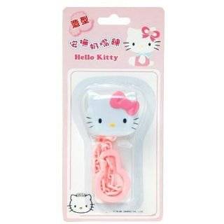 Hello Kitty Baby Pacifier Holder with Kitty Face Clip (Safe No Metal 