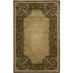 Versailles Palace VP Rectangle Rug, Brown, 2.3 by 8.0 Feet