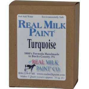  Real Milk Paint Turquoise   Quart