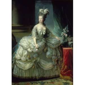   Le Brun   32 x 44 inches   Queen Marie Antoin