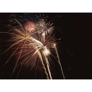  Fireworks Celebration #5   Easy Stick Vinyl Wall Art Decal 