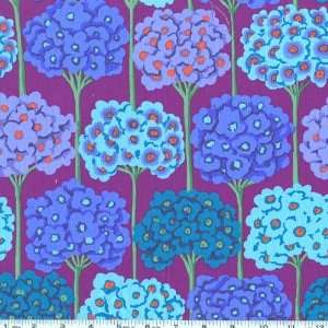  45 Wide Kaffe Fassett Verbena Cobalt Fabric By The Yard 