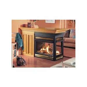   Peninsula Vent Free Natural Gas Fireplace   7283