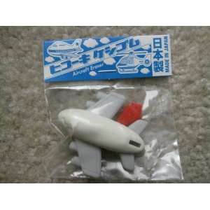  Red Tailed Airplane Erasers From Iwako: Everything Else