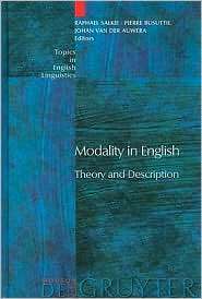 Modality in English: Theory and Description, (3110196344), Raphael 