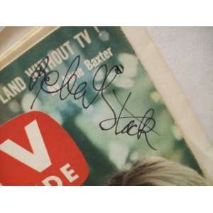 Stack, Robert TV Guide Signed Autograph 1961 