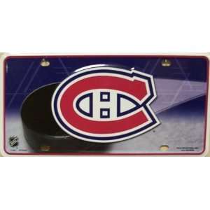    Montreal Canadians License Plate NHL Hockey 