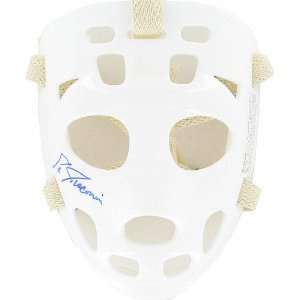  Eddie Giacomin Autographed White Mylec Junior Goalie Mask 