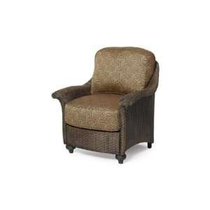 Lloyd Flanders Oxford Wicker Arm Patio Lounge Chair: Patio 