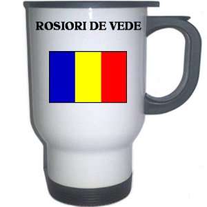  Romania   ROSIORI DE VEDE White Stainless Steel Mug 