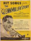 Glenn Miller Story James Stewart June Allyson 6 R60 Tinted Photos 