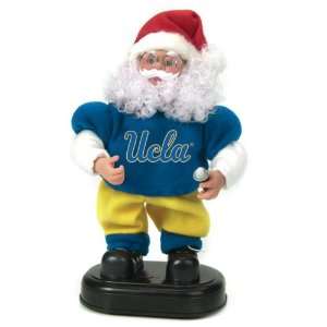   UCLA Bruins Animated Rock & Roll Santa Claus Figure: Home & Kitchen