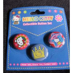  Hello Kitty Collectible Button Set Set 2 Toys & Games