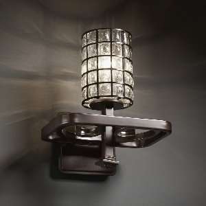  WGL 8561   Justice Design   Arcadia One Light Wall Sconce 