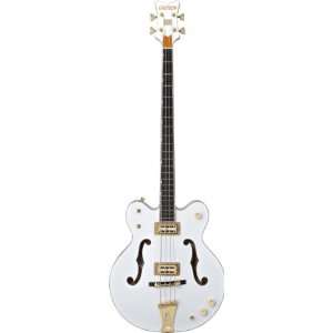  Gretsch(R) Guitars G6136LSB White Falcon Bass Guitar 