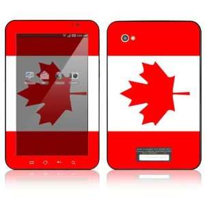  Samsung Galaxy Tab Decal Sticker Skin   Canadian Flag 