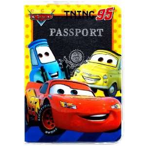 Cars Movie w Luigi & Guido Lightning McQueen Disney Passport Cover 