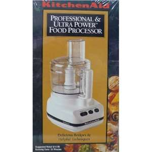   Food Processor   Delicious Recipes & Helpful Techniques   VHS Video
