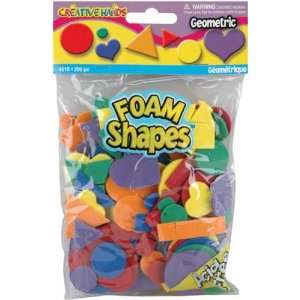  Foam Shapes 200/Pkg Geometric: Everything Else