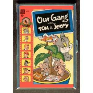 TOM & JERRY COMIC BOOK 40s ID Holder, Cigarette Case or Wallet: MADE 