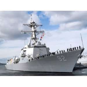 Sailors Stationed Aboard the Guided Missile Destroyer USS Momsen (DDG 
