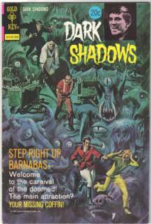 Dark Shadows TV Series Comic #21, Gold Key 1973 FINE+  