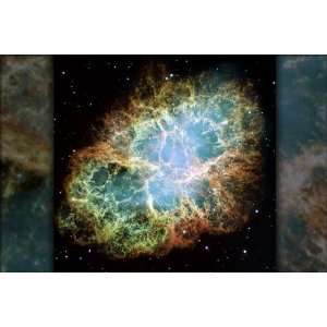 Crab Nebula, Hubble Space Telescope Image   24x36 Poster