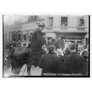  King Albert on horse at King Leopolds funeral,Belgium 