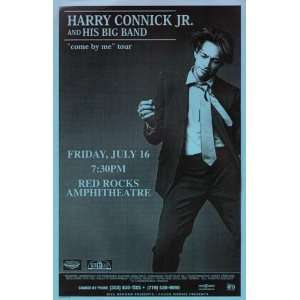  Harry Connick Jr. Red Rocks Denver Concert Poster 1993 