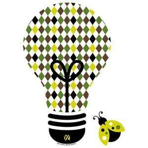   Poster/Decal   Lady Bug Light Bulb Magic Bean Buyer