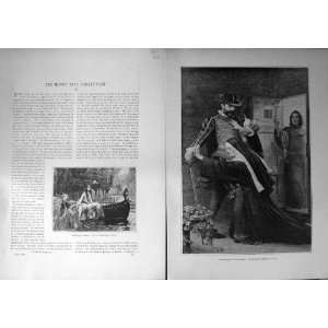  1893 ART JOURNAL LADY SHALOTT HENRY TATE COLLECTION
