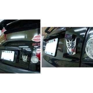 Transformers Decepticon Car Chrome Badge Emblem 3D Logo