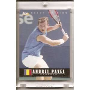  2005 Ace Authentic Andrei Pavel Romania #87 Tennis Card 