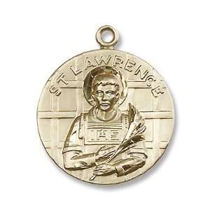  14K Gold St. Lawrence Medal Jewelry