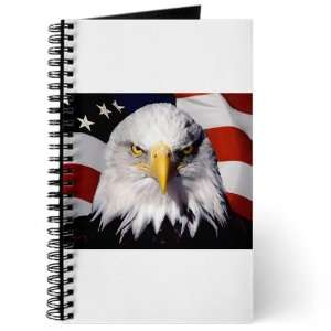Journal (Diary) with Eagle on American Flag on Cover