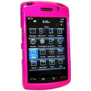  High Quality New Amzer Rubberized Hot Pink Snap On Crystal 