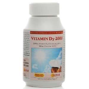  Andrew Lessman Vitamin D3 2000   180 Capsules Health 