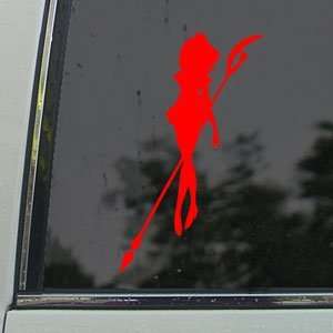  Sailor Moon Red Decal Sailor Saturn Truck Window Red 