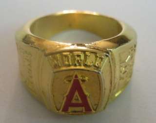 Anaheim Angels World Series WS Championship 2002 Ring  