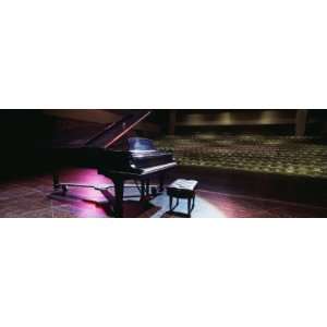  Piano on a Concert Hall Stage, University of Hawaii, Hilo, Hawaii 