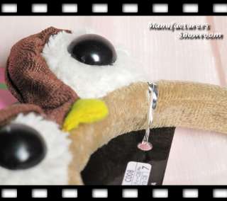   CHILD Gift Cute BROWN OWL Animal Fabric Hair Band Headband  